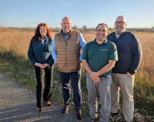 Incumbent Brandon city councillors Heather Karrouze (from left), Tyson Tame, Jason Splett and Shaun Cameron. (Supplied)