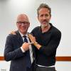 Winnipeg Mayor Scott Gillingham met with Ryan Reynolds, who was in town for IG Wealth Management&rsquo;s 100th anniversary celebration. (Supplied)