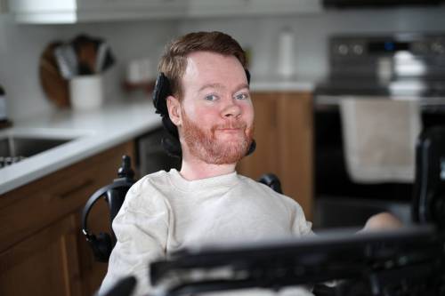Jeremy Bray of Rivers says he was happy to do his part to help convince Canada&rsquo;s Drug Agency to expand its drug coverage recommendation to include adults over 25 with spinal muscular atrophy, a rare neurodegenerative disease that causes muscles to progressively weaken. (Tim Smith/The Brandon Sun files)