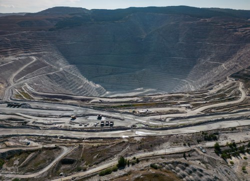 The Teck Resources' Highland Valley Copper Mine near Logan Lake, B.C., on Thursday, Sept. 11, 2025. THE CANADIAN PRESS/Darryl Dyck
