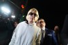 Selma Blair leaves court on Monday, Oct. 12, 2026, in New York after her arraignment on charges of injuring two flight attendants during a cross-country flight. (AP Photo/Ryan Murphy)