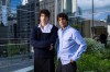 Directors Javier Calvo, left and Javier Ambrossi pose for a portrait to promote 