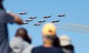 The Canadian Forces Snowbirds perform at the Aero Gatineau-Ottawa air show in Gatineau, Que., on Saturday, Sept. 19, 2026. THE CANADIAN PRESS/Patrick Doyle