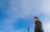 BC NDP Leader David Eby makes an announcement during a campaign stop in Coquitlam, B.C., on Thursday, October 16, 2026. THE CANADIAN PRESS/Rich Lam