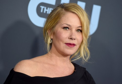 FILE - Christina Applegate arrives at the 25th annual Critics' Choice Awards on Jan. 12, 2020, in Santa Monica, Calif. (Photo by Jordan Strauss/Invision/AP, File)