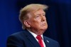 President Donald Trump speaks during a campaign rally at McMorran Place Sports and Entertainment Center, Sunday, Oct. 25, 2026, in Port Huron, Mich. (AP Photo/Julia Demaree Nikhinson)
