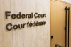 The entrance to a Federal Court courtroom is seen in the temporary Supreme Court of Canada, located in the West Memorial Building in Ottawa, on Friday, Sept. 4, 2026. THE CANADIAN PRESS/Justin Tang