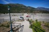 A fire truck travels on Main Street in Lytton, B.C., on Tuesday, June 25, 2024. THE CANADIAN PRESS/Darryl Dyck