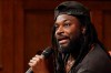 FILE - Author Jason Reynolds appears at the Mississippi Book Festival in Jackson, Miss., on Aug. 19, 2023. (AP Photo/Rogelio V. Solis, File)