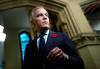 Prime Minister Mark Carney speaks before a meeting of the Liberal caucus on Parliament Hill in Ottawa, on Wednesday, Oct. 28, 2026. THE CANADIAN PRESS/Justin Tang