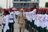 Britain's King Charles III inspects the guard of honor on his arrival at Cheddi Jagan International Airport in Georgetown, Guyana, Thursday, Oct. 29, 2026. (AP Photo/Delano Williams)
