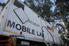 A mobile lab is set up to test for Ebola virus in Butembo, Congo, Wednesday, Sept. 30, 2026. (AP Photo/Sebastien Kitsa Musayi)