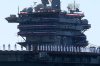 The USS Abraham Lincoln aircraft carrier returns to the San Diego Bay after deployment Thursday, Oct. 8, 2026, in San Diego. (AP Photo/Karl Anderson)
