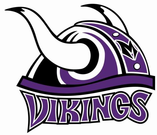 Vincent Massey Vikings logo.