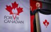 Prime Minister Mark Carney attends a Forever Canadian rally in Calgary, Thursday, Oct. 15, 2026. THE CANADIAN PRESS/Jeff McIntosh